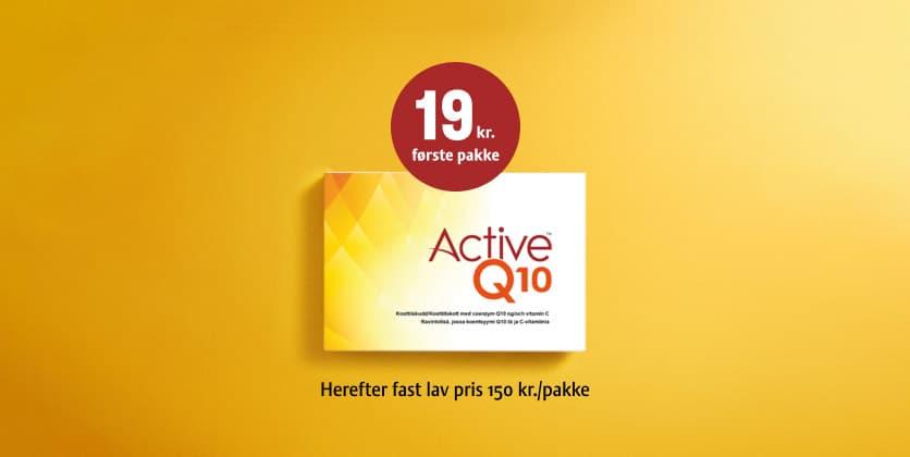 Pakke med Active Q10-kapsler